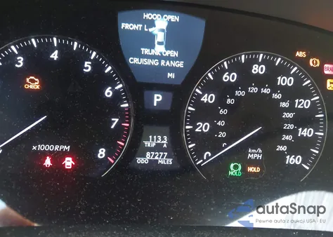 2012 Lexus Ls 460 from USA, damaged, VIN JTHBL5EF5C5111062